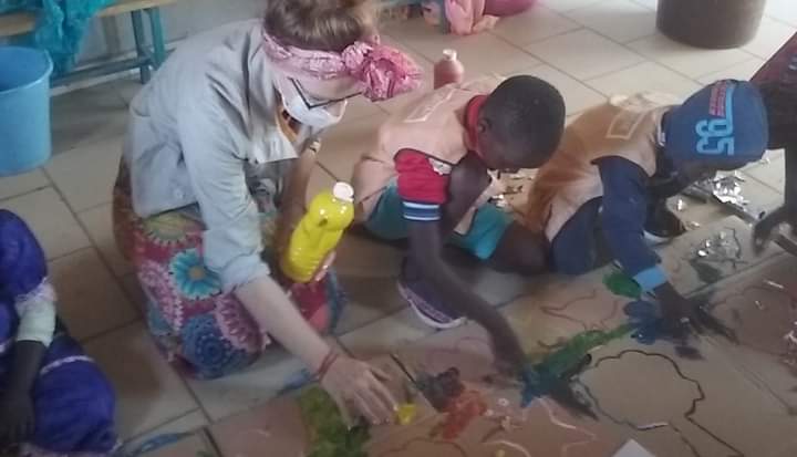 Enfants atelier artistique
